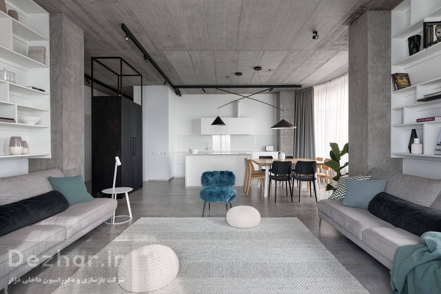 پروژه طراحی داخلی مینیمال